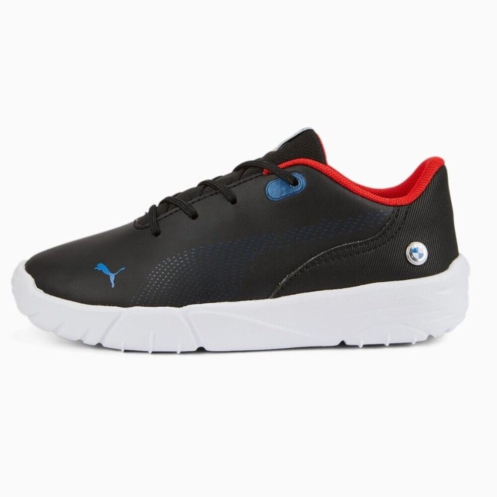 PUMA x BMW Drift Cat Soft Foam+ Black Sneakers Shoes Size 3C Kids NEW With box - Picture 2 of 7